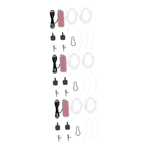 POPETPOP 3 Juegos De Bomba De Oxígeno USB Bomba De Agua Sumergible Tanque De Tortuga para Bomba Aireador De Acuario para Pecera Regalo De Inauguración De La Casa