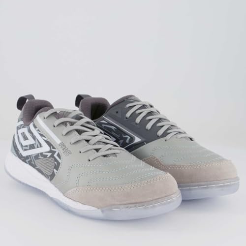 Chuteira Umbro Pro 5 Bump Futsal Prata