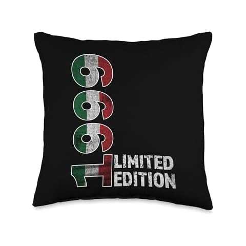 Gadi 25th Birthday Gift Men Vintage Born 1999 Turning 25 Year Old Throw Pillow, 16x16, Multicolor Cover
