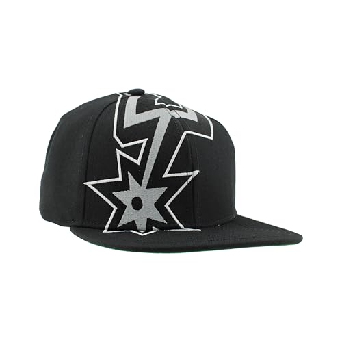 San Antonio Spurs NBA Officially Licensed Adjustable Snapback Hat Flat Bill Z11 Retro Over The Top