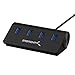 Price comparison product image SABRENT USB Hub, 4 Port Desk USB Docking Station, Fast Data Transfer Aluminium Multiport Hubs for PS5, PC, Laptop, iMac, MacBook, (HB-MC3B)