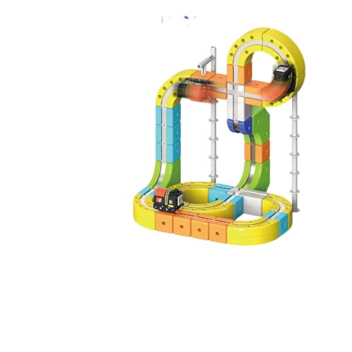 Angoda �d�ԃZ�b�g �t���L�V�u�����[�X�g���b�N 3D ���ߍ��݃��C�A�E�g���H�g���Ă������� �d�͋t���d���ԕt�� ���R���C�A�E�g�\ �n���͈琬 �j�̎q���̎q�Ή� �N���X�}�X�a�����v���[���g�ɍœK (���΋z���}�W�b�N�g���b�N�J�[�y105�s�[�X�Z�b�g�z)