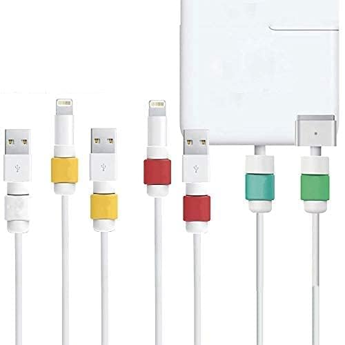 Brain Freezer Data Cable Protector Cover for USB Charger Cable Cord (Multicolour) - Pack of 10 (B0CMXM6C4V) Amazon Price History, Amazon Price Tracker
