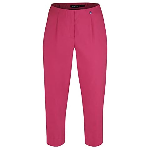 Robell Women's Capri Marie 07 Trousers in Pink Cover