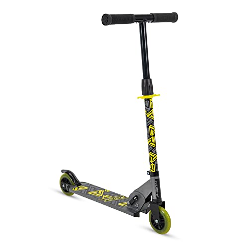 Prizm 100Mm Inline Scooter For Kids, Gray & Yellow #TOP20