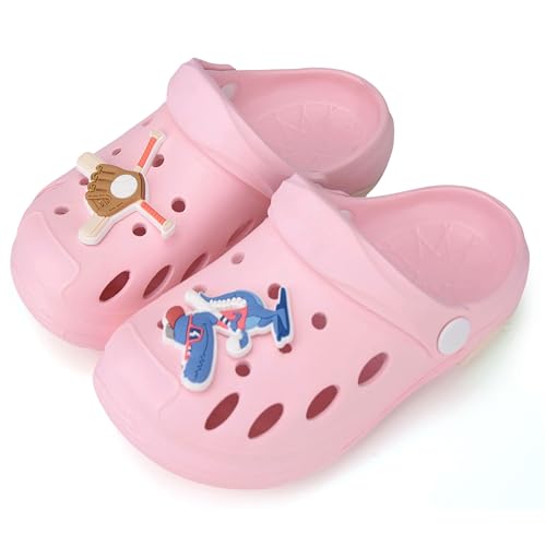 Image of Kids Girls Boys Clogs Garden Shoes Toddler Beach Summer Slides Slippers Indoor Outdoor Children Water Shower Pool Sandals for Toddler /Little Kid