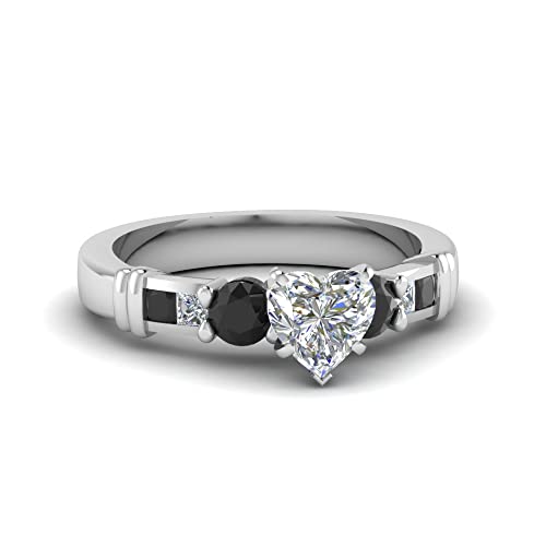 Bague fiançailles argent sterling et pierre précieuse double cerceau