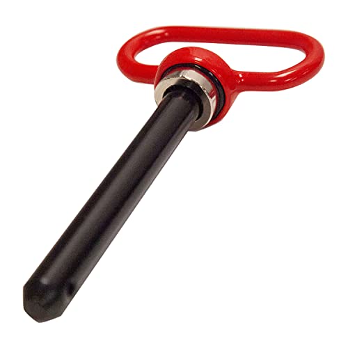 Brinly MHPK-58BH Extra-Strong Quick Connect Magnetic Hitch Pin for Sleeve Hitch Tow-Behind Tractor Attachments with 5/8