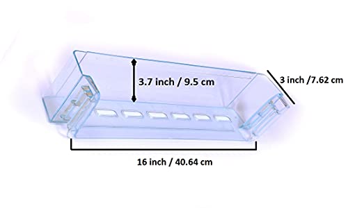 SHRITHU Bottle Shelf For Fridge Compatible With LG 240 Liter Refrigeratior Pack Of 1 Color Clear Part Number MAN544449