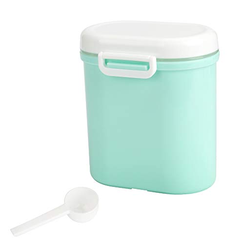 Portable Formula Dispenser with Scoop by Accmor, BPA Free Milk Powder Container, Food