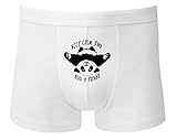 Druckerlebnis24 Boxershort - Panda Kuscheln Bär Umarmung - Unterhose für Herren und Männer