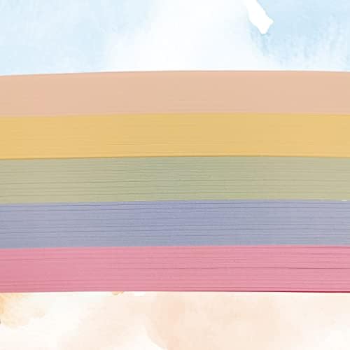 BCreativetolearn A4 Assorted Pastel Coloured Card 160gsm 250 Sheets 5 Colours - Use for Card Making, Printing, Copying, Drawing, Arts & Crafts.
