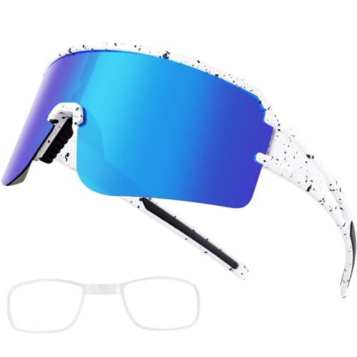 Polarized Cycling Glasses Sports Sunglasses Riding Glasses for Men Women UV400 Protection