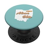 vintage anni '70 anni '80 stile akron ohio retro blimp popsockets popgrip intercambiabile