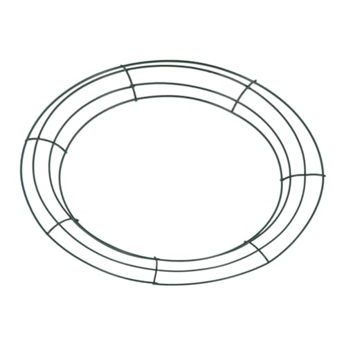 CORHAD Garland Supplies Round Wreath Frame Iron Wire DIY Wreath Frame Metal Wire