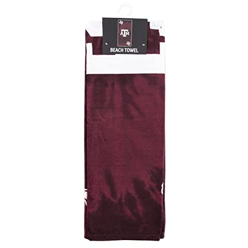 Image of Northwest NCAA Texas A&M Aggies Unisex-Adult Beach Towel, 30 inch x 60 inch, Psychedelic (Pack of 6)