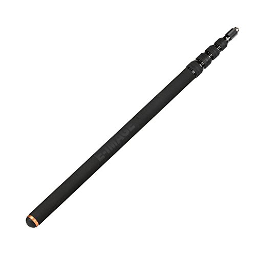 Ikan BC12 5-Section Telescoping Carbon Fiber Microphone Boom Pole 11' (E-Image) BC12, Black