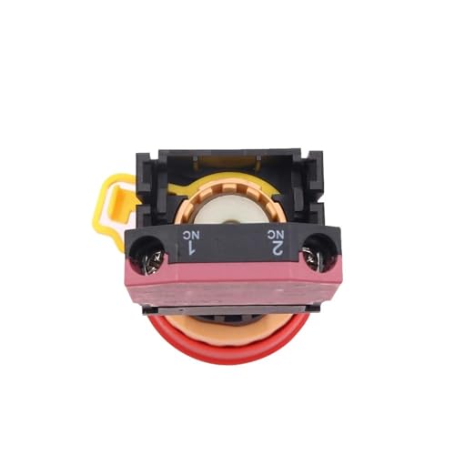 Interrupteur d'arrêt d'urgence pour commande d'ascenseur 22mm 2NC - 2