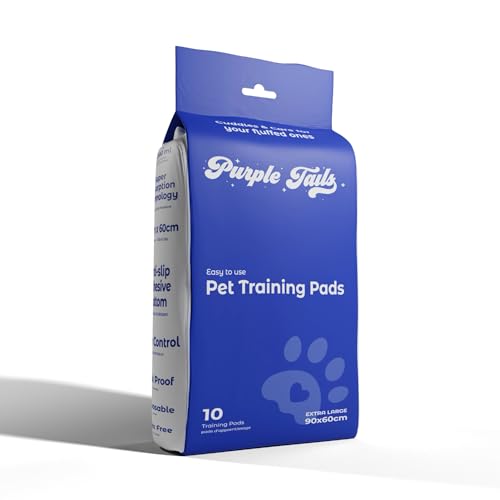 Image of Canada XL Pet Training Pads with Adhesive Tape - Pack of 10 - 8 Layers Super-Absorbent XL Pee Pads for dogs - Built in Pet Attractant, Leakproof - Small, Medium, Large Dogs (10, 90x60 cm)