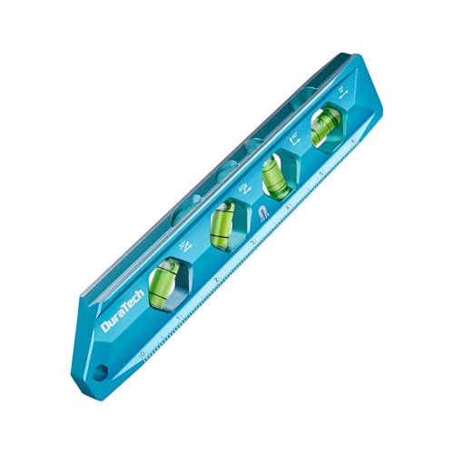 DURATECH 8-Inch Level Magnetic Torpedo Level for DIY and Household Use