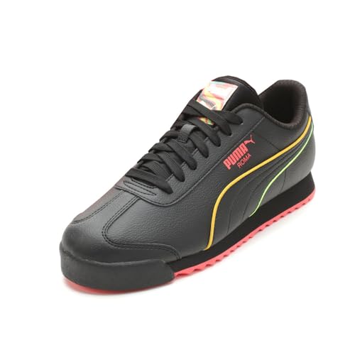 PUMA Kids Boys Roma Lava Lace Up Sneakers Shoes Casual - Black2
