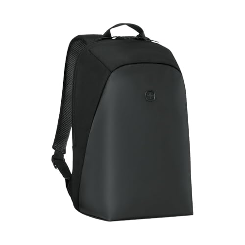 WENGER UrbanOne Light Backpack, Laptop-Rucksack, Notebook bis 14 Zoll, 15 l, Leicht, Damen/Herren, Büro, Business, Uni, Schwarz, 653891