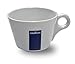 Tasses à Cappuccino Lavazza Blu Collection, Pack de 6, Tasse à Café, Porcelaine, Blanc, 16 cl