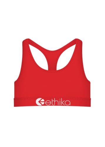 Ethika Girl's Modal Sports Bra | Neon Red
