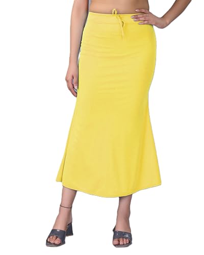 Image of LADLA FASHION] Women's Saree Shapewear - Mermaid Cut Saree Shaper Petticoat with Side Slit,