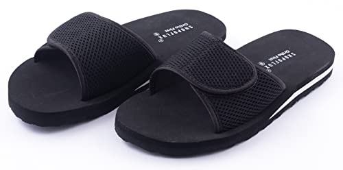 Image of SHOPOFLUX Ortho First Slippers for Men | Adjustable Strape Orthopaedic Doctor Chappal Flip-Flop Footwear and House Slippers for Gent's and Boy's