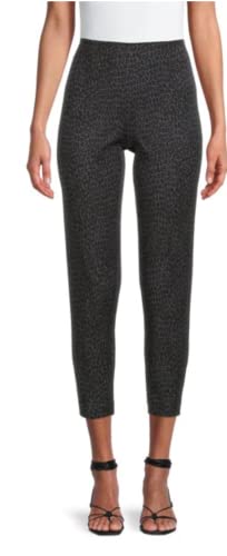Time & Tru Women's Skinny Pants (Leopard, 6)