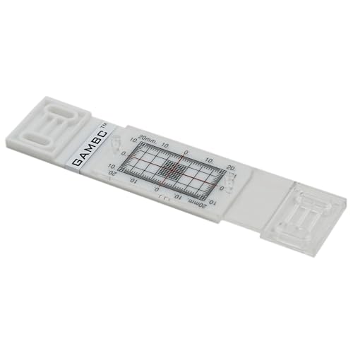3 Piezas - GAMBC® Fisurometro grietas - Medidor Manual de Grietas en Paredes - Para Medir y Registrar Lesiones y Grietas en Superficies Planas de Mampostería