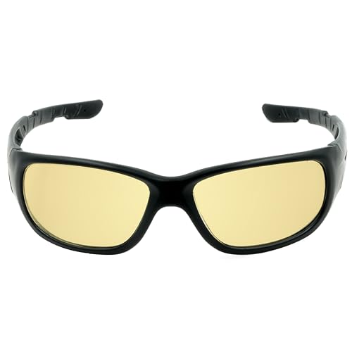 NoIR Blue Light Blocking Gaming Glasses with Amber Lenses, Full