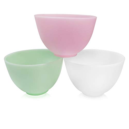 Sonku - Set di 6 ciotole in silicone per miscelare...