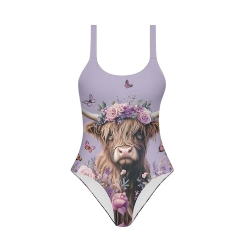 Image of Uourmeti Girls' One-Piece Swimwear Halter Bathing Suit Big Kids Summer Beach Swim Suits Swimming Wear