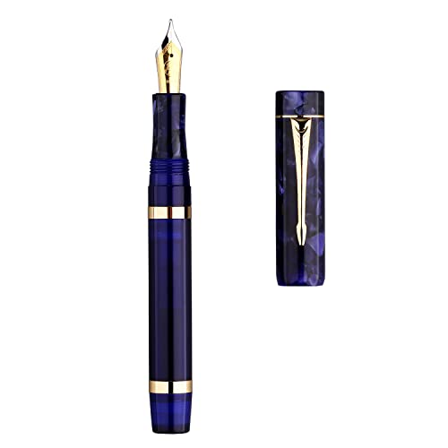 Stylo plume pointe fine et son convertisseur d'encre pour un tracé net sans bavure