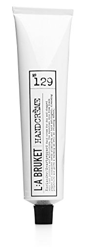 L: a bruket No. 129 Hand Cream Coriander/Black
