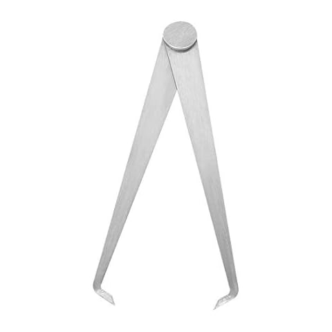 sourcing map Calibre interior de 300 mm de acero inoxidable para medición de juntas firmes, 1 unidad Cover