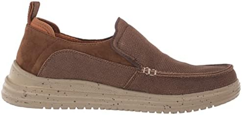 Skechers USA Men's Men's Proven-Renco Loafer, BRN, 9 | Image 5