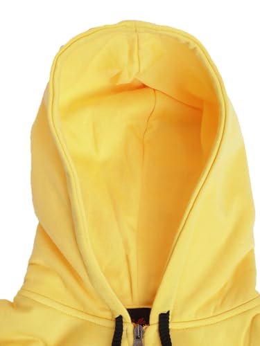 Image of Alano Unisex-Child Wool Blend Comfortable and Stylish Hooded Full Sleeve Lightweight Sweatshirt