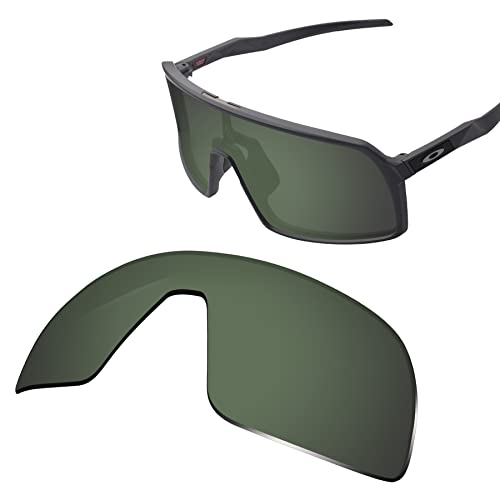 Image of 100% Precise-Fit Replacement Sunglass Lenses & Black Wicket for Oakley Sutro OO9406