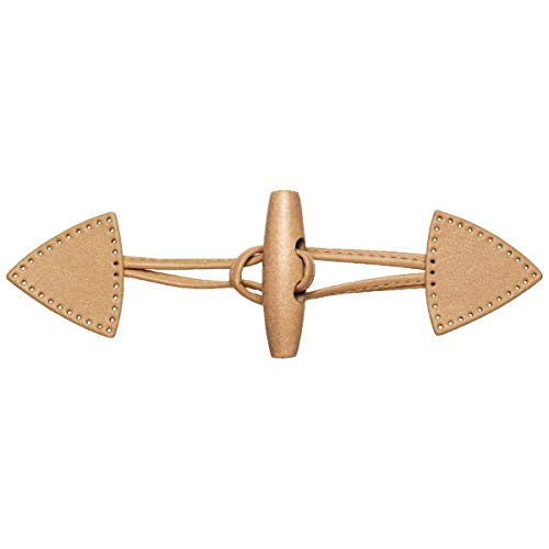 Prym 417712 Toggle Fastening 15 x 5 cm Beige, One Size