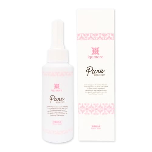 医薬部外品 イクモアピュアグロウリッチ130ml×1本 育毛剤 ヘアケア 敏感肌用 パッチテスト済 薄毛 脱毛の予防 発毛促進 養毛 艶コシUP 日本製 育毛 薄毛 女性用 公式イクモア
