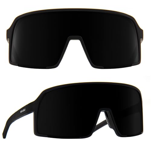 Image of MAXJULI Polarized Sunglasses for Men Women, Windproof Outdoor Sports Cycling Running UV400 Protection Sun Glasses 8121