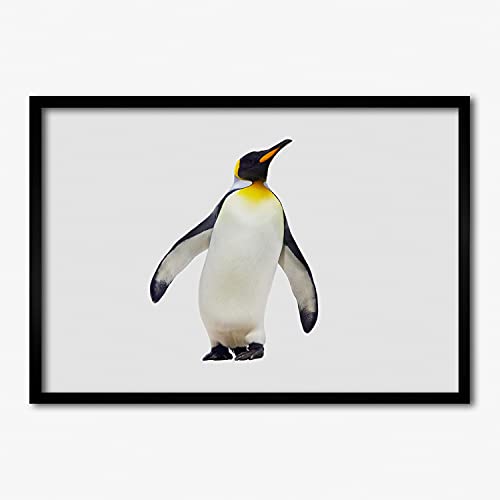 Cadre photo manchot 70x50 cm Tulup en bois MDF pour affiche et peinture moderne