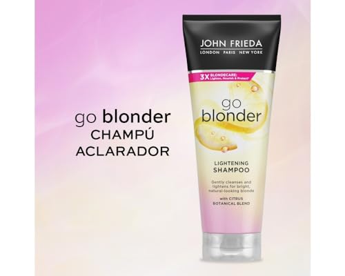 John Frieda Go Blonder Lightening Shampoo Blonde Hair 250 Ml - Image 4