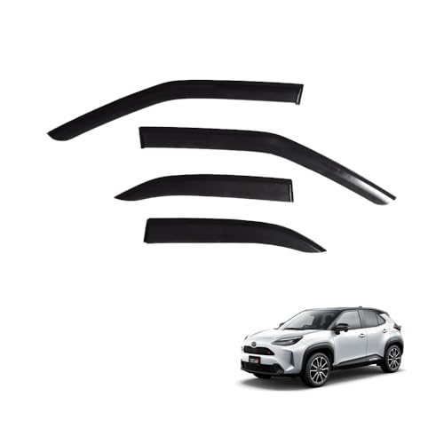 新品、未使用　ヤリスクロス用、サイドバイザー 08162-52230 トヨタ サイドバイザー(標準仕様)1台分4枚セット「トヨタ純正