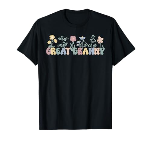 Groovy Great Granny Appreciation Great Granny T-Shirt