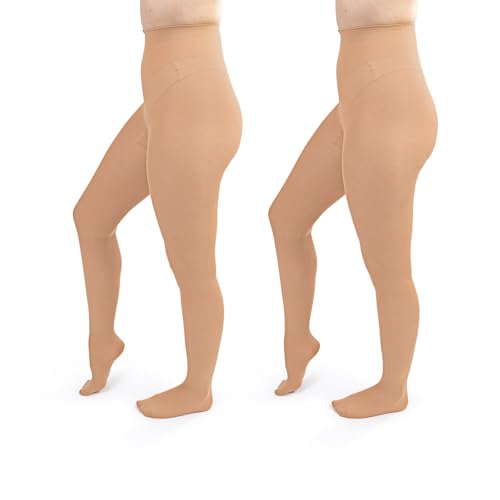 Image of Silky Toes Women's 60D Soft Opaque Tights 1-2 Pairs -Black White And Colored Stockings for Women