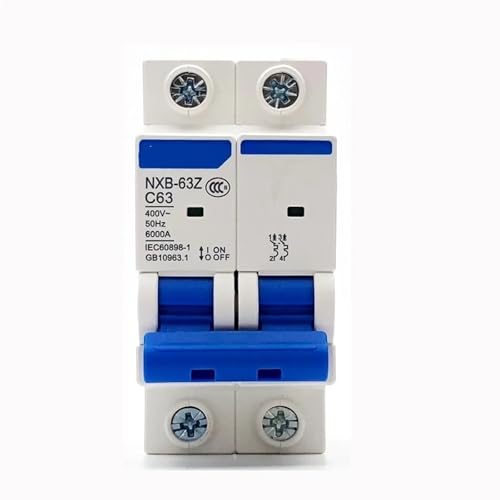 Mini disjoncteur NXB-63 DZ47 1p 2p 3p 4p mcb maison tableau electrique rail din